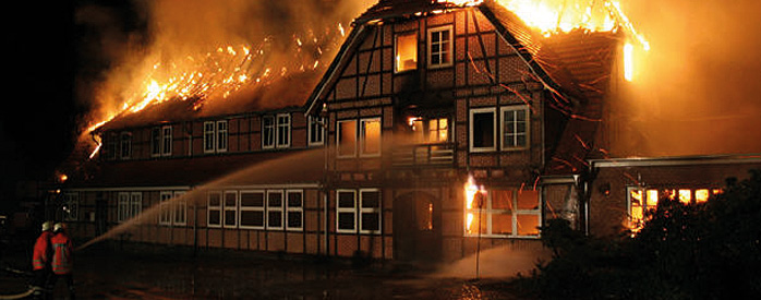 FEU, Großbrand in Hanstedt
